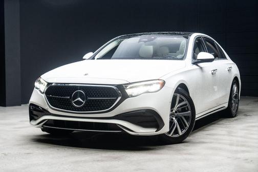 Polar White 2025 Mercedes-Benz E-Class E 350