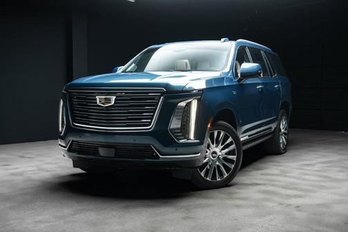 Deep Sea Metallic 2025 Cadillac Escalade Premium Luxury Platinum