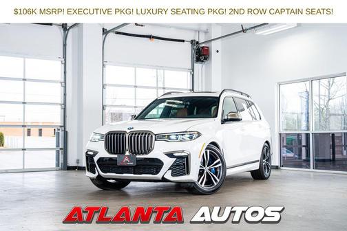 Alpine White 2021 BMW X7 M50i