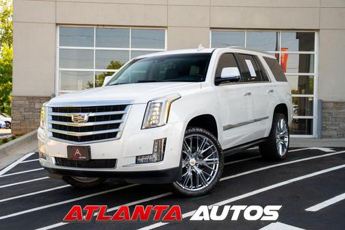 Crystal White Tricoat 2017 Cadillac Escalade Premium Luxury
