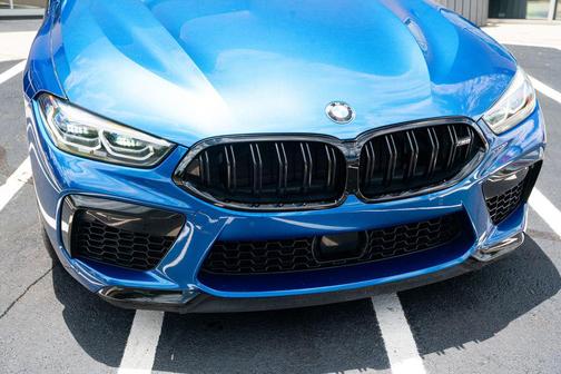 Sonic Speed Blue Metallic 2020 BMW M8 Base