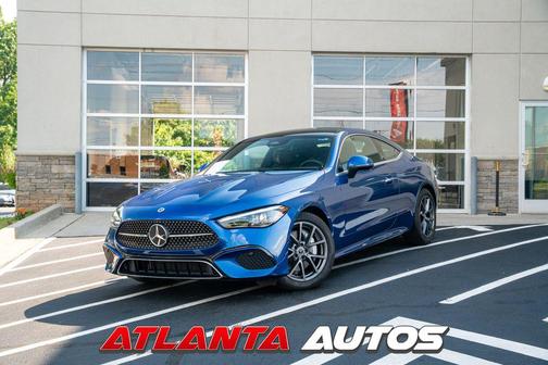 Sterling Blue Metallic 2024 Mercedes-Benz CLE 300 4MATIC Coupe