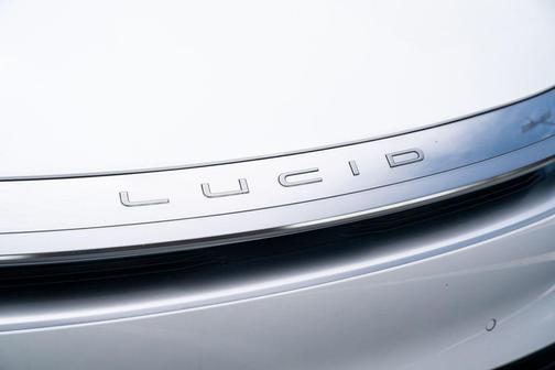 Stellar White Metallic 2023 Lucid Air Pure