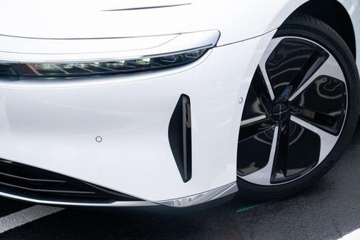 Stellar White Metallic 2023 Lucid Air Pure