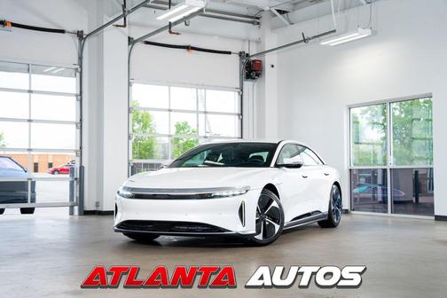 Stellar White Metallic 2023 Lucid Air Pure
