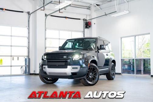 Santorini Black Metallic 2024 Land Rover Defender 90 P300 S