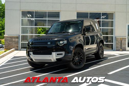 Santorini Black Metallic 2024 Land Rover Defender 90 P300 S