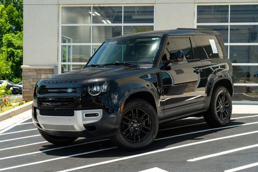 Santorini Black Metallic 2024 Land Rover Defender 90 P300 S