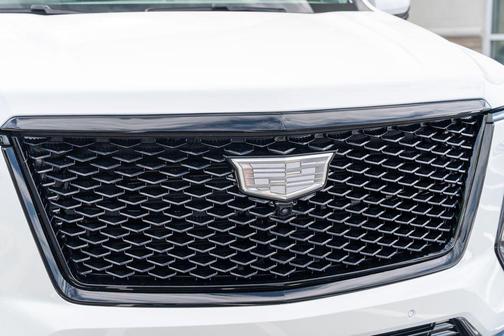 Crystal White Tricoat 2025 Cadillac Escalade ESV Sport Platinum
