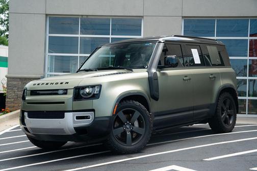 Pangea Green Metallic 2020 Land Rover Defender 110 SE