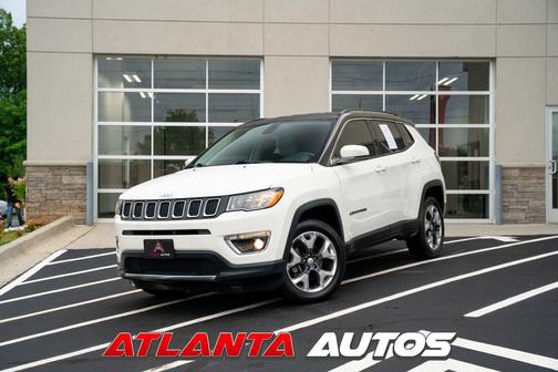 White Clearcoat 2020 Jeep Compass Limited
