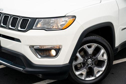 White Clearcoat 2020 Jeep Compass Limited