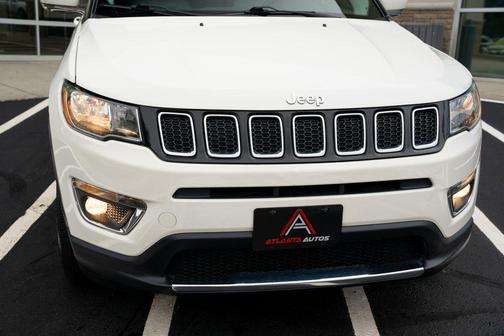 White Clearcoat 2020 Jeep Compass Limited