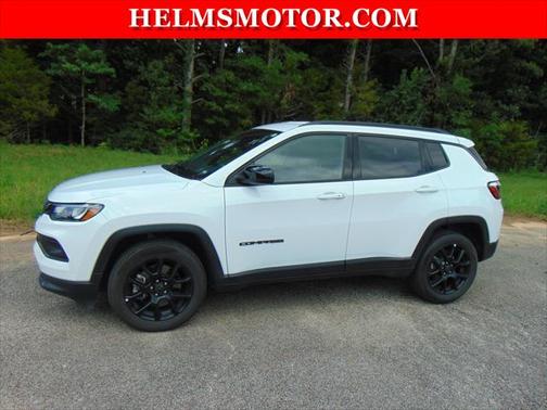Bright White 2025 Jeep Compass Latitude 4x4