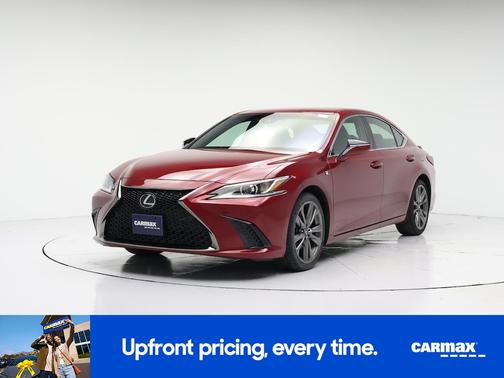 Red 2019 Lexus ES 350 F-Sport