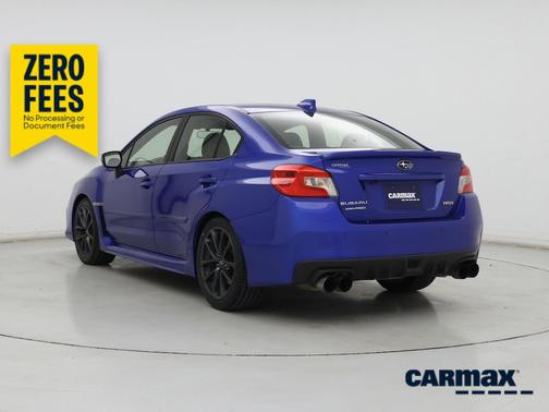 Blue 2018 Subaru WRX Limited