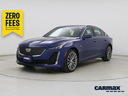 Blue 2021 Cadillac CT5 Premium Luxury