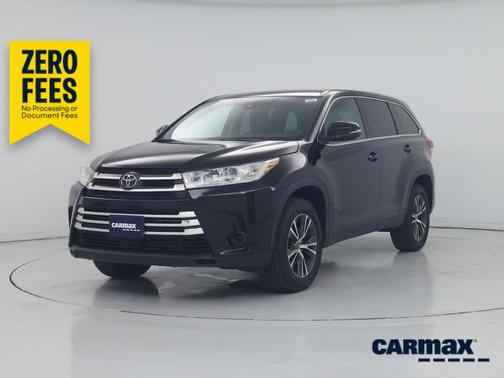 Black 2019 Toyota Highlander LE