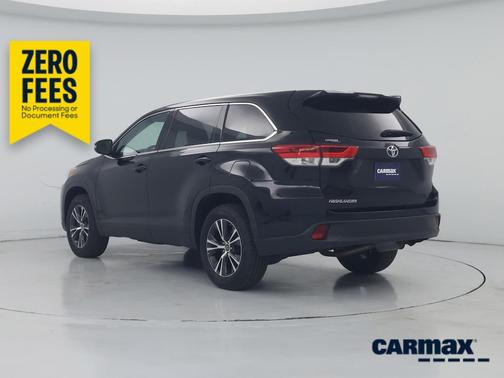 Black 2019 Toyota Highlander LE