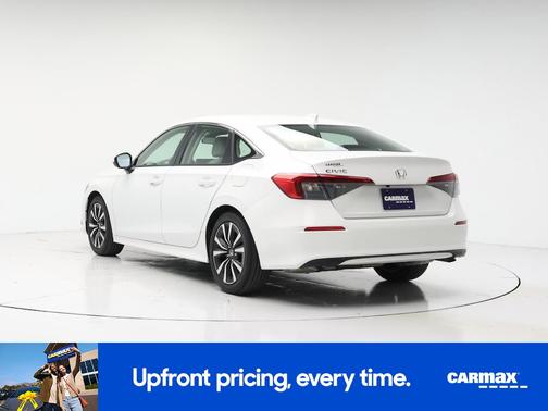 White 2023 Honda Civic EX