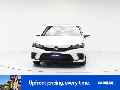 White 2023 Honda Civic EX