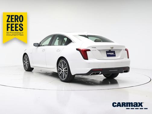 White 2023 Cadillac CT5 Premium Luxury