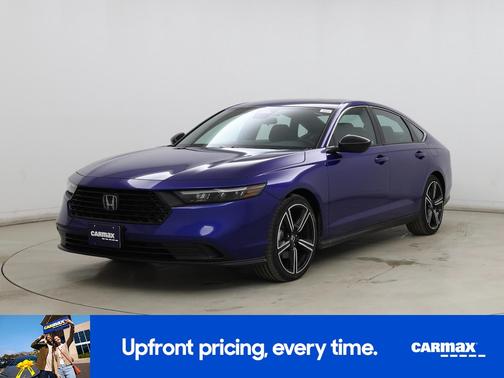 Blue 2023 Honda Accord Hybrid Sport