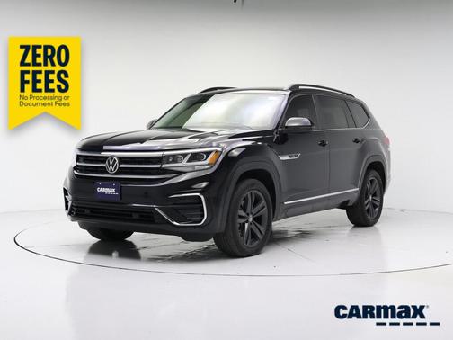 Black 2021 Volkswagen Atlas SE R-Line