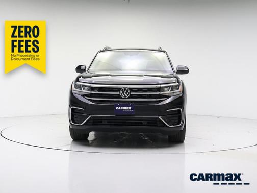 Black 2021 Volkswagen Atlas SE R-Line