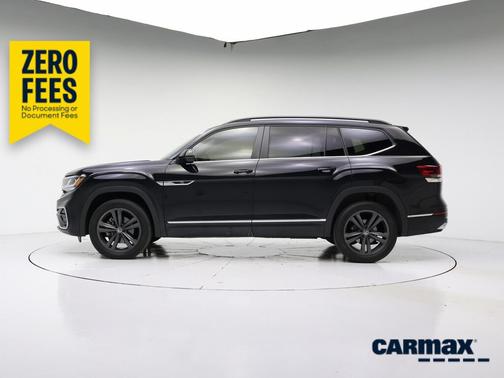 Black 2021 Volkswagen Atlas SE R-Line