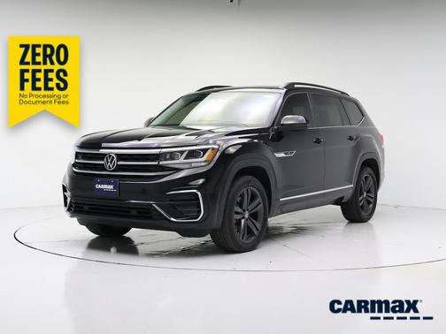 Black 2021 Volkswagen Atlas SE R-Line