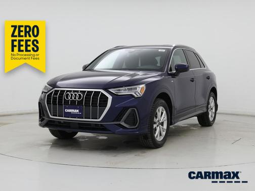 Blue 2025 Audi Q3 S-Line Premium