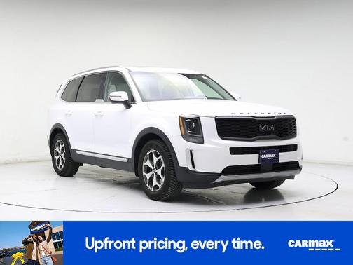 White 2022 Kia Telluride EX