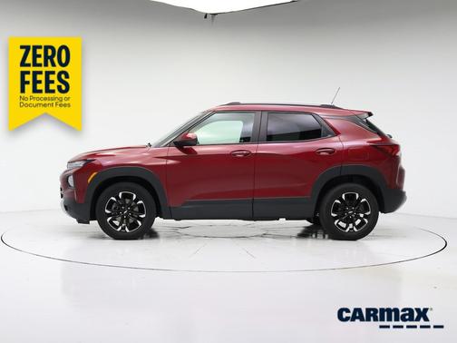 Red 2021 Chevrolet Trailblazer LT