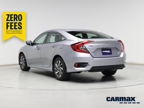 Silver 2016 Honda Civic EX