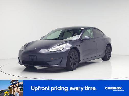Gray 2021 Tesla Model 3 Long Range