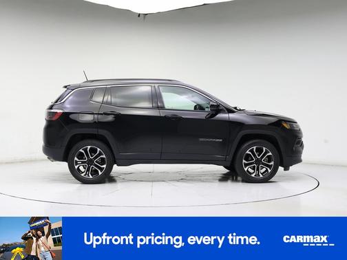 Black 2022 Jeep Compass Limited