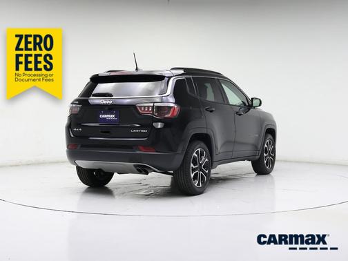 Black 2022 Jeep Compass Limited