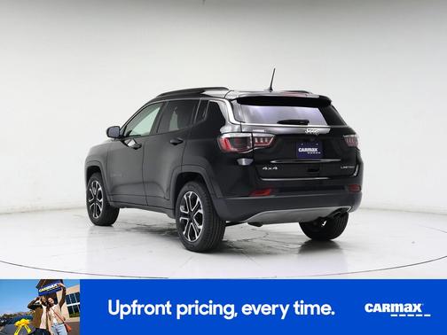 Black 2022 Jeep Compass Limited