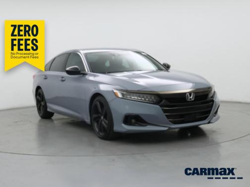 Gray 2021 Honda Accord Sport