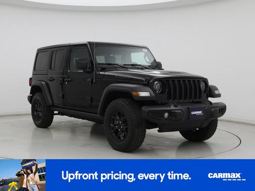Black 2022 Jeep Wrangler Unlimited Willys