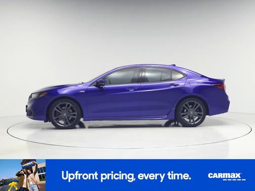 Blue 2018 Acura TLX SH-AWD A-Spec