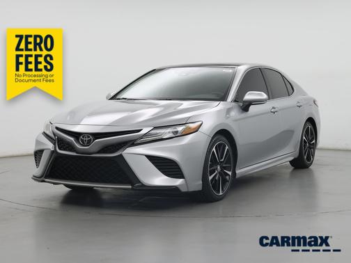 Silver 2019 Toyota Camry XSE