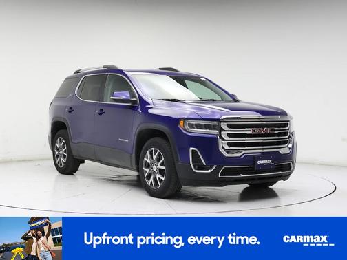 Blue 2023 GMC Acadia SLT