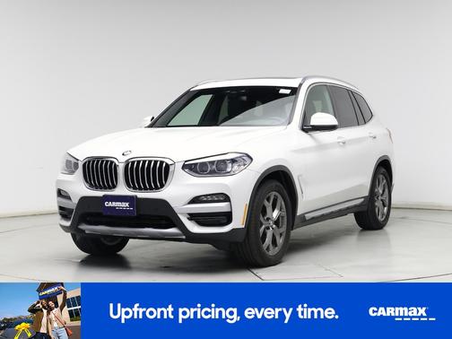 White 2020 BMW X3 XDrive30i