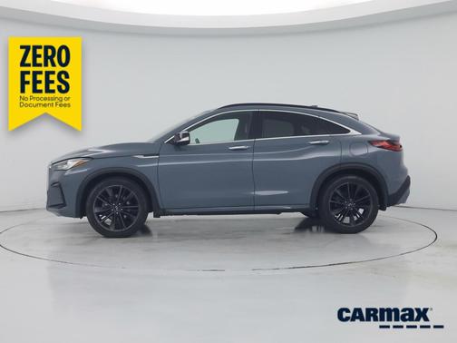 Gray 2023 INFINITI QX55 Luxe