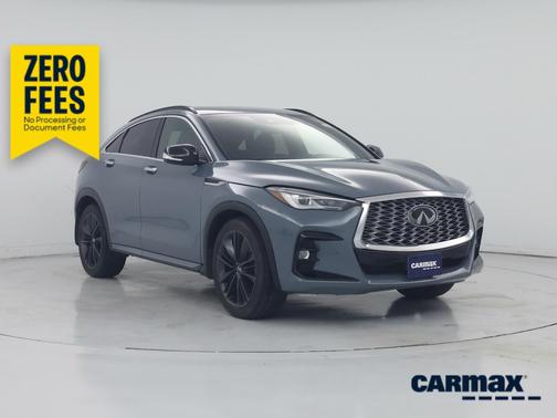 Gray 2023 INFINITI QX55 Luxe