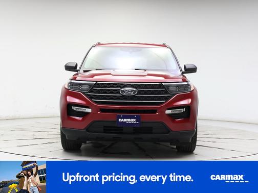 Red 2022 Ford Explorer XLT