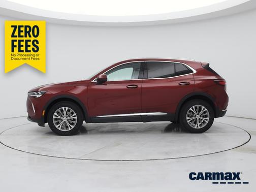 Red 2023 Buick Envision Preferred