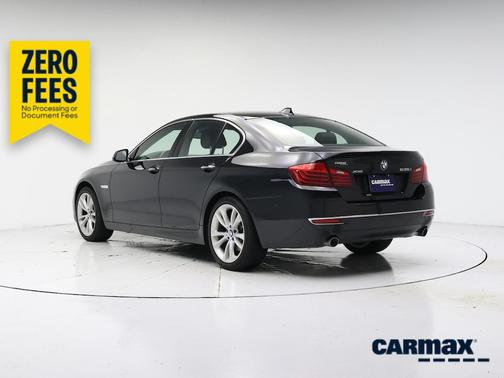Black 2016 BMW 535 XI